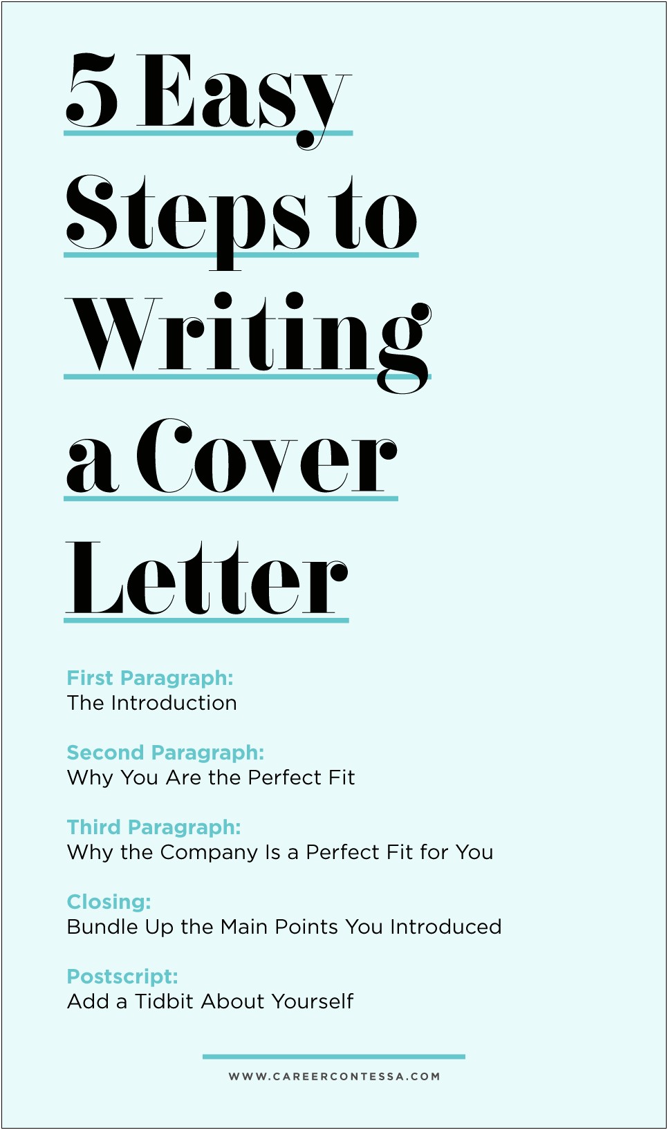 Steps To Writing A Cover Letter For Resume
