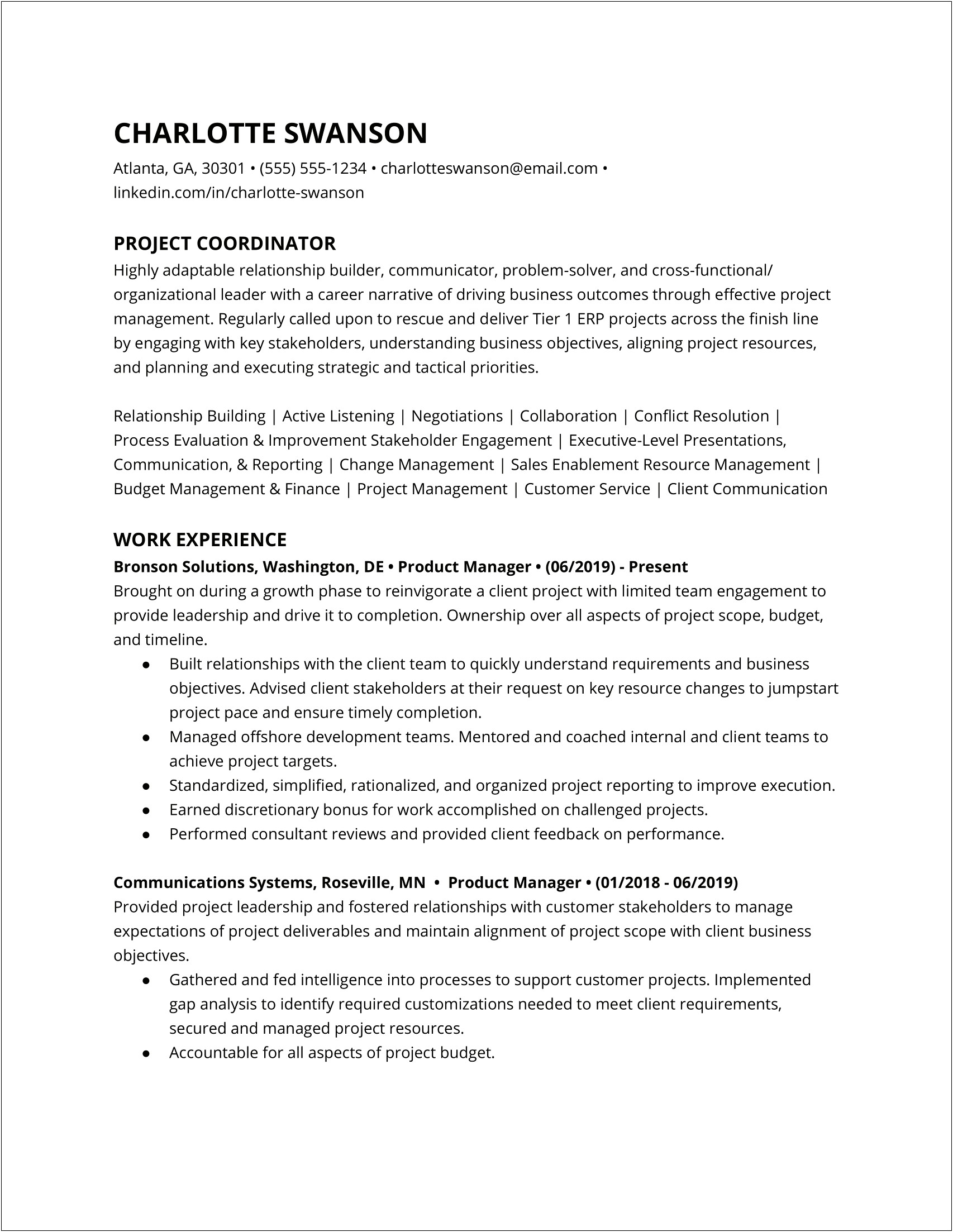 Summary For Resume Looking For Construction Superintendant