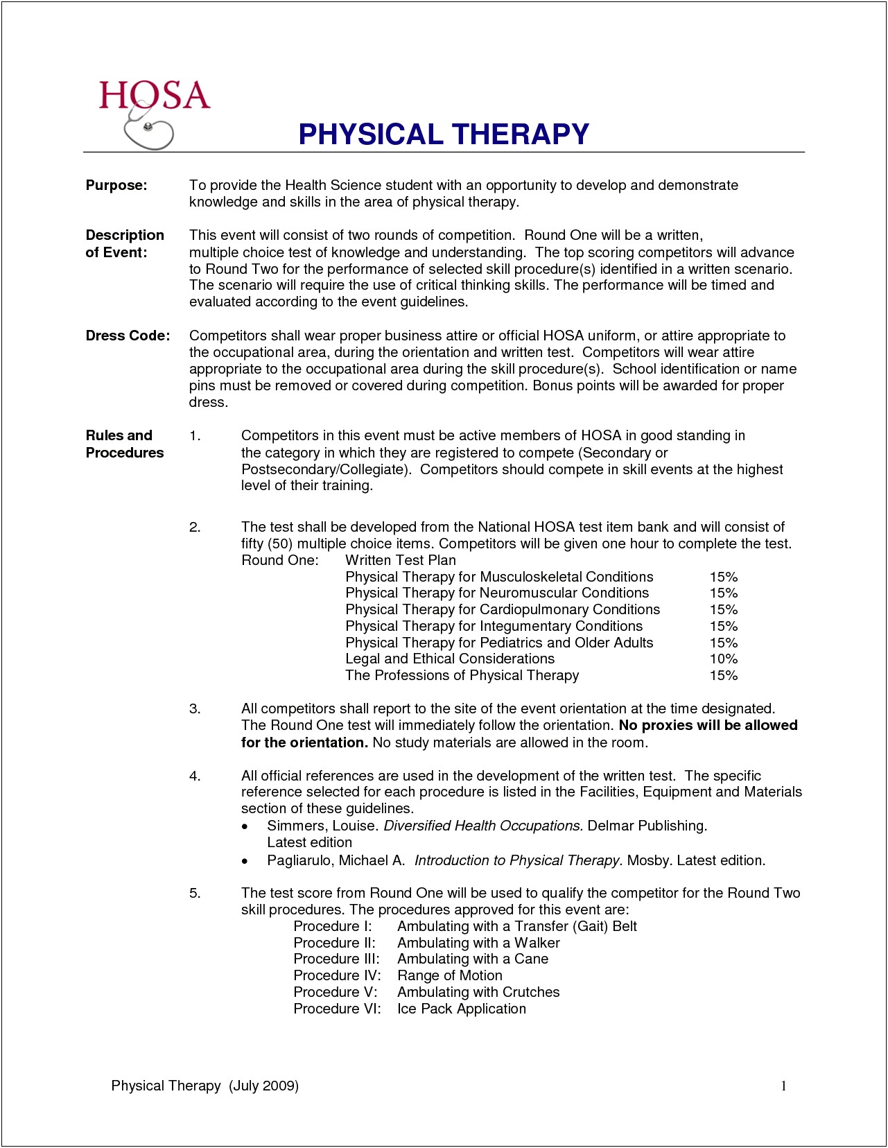 Summary Of Qualifications Resume For Physical Therapist