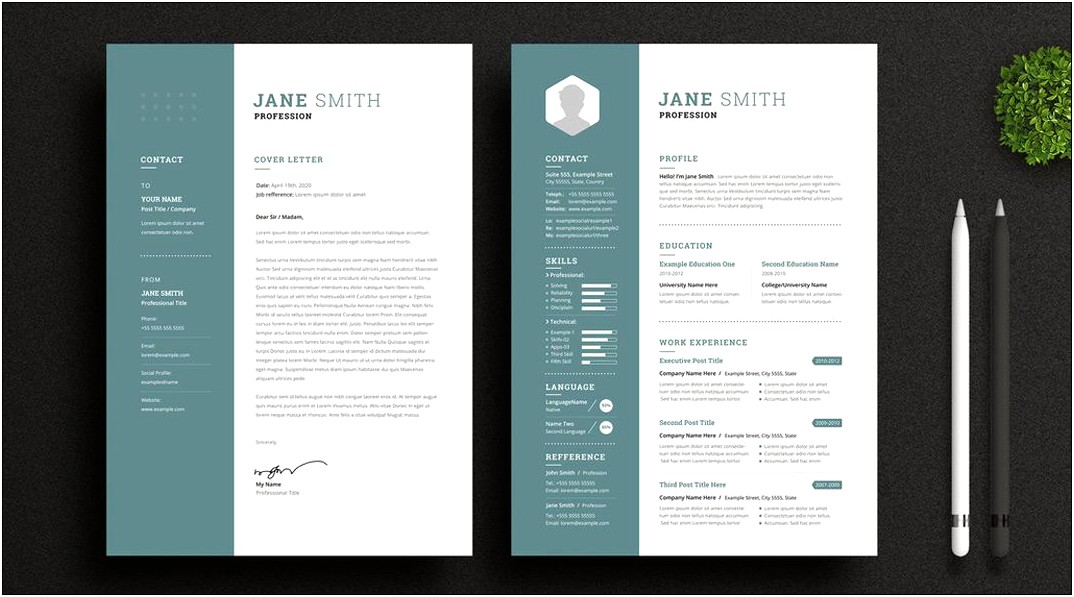 Teacher Resume And Cover Letter Templates