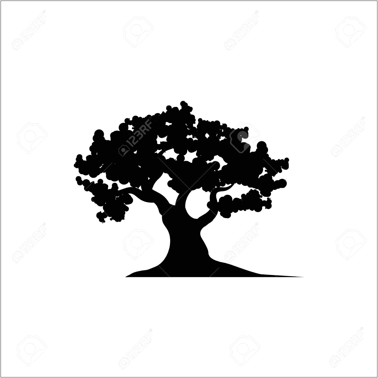 Template For A Oak Tree Free Printable