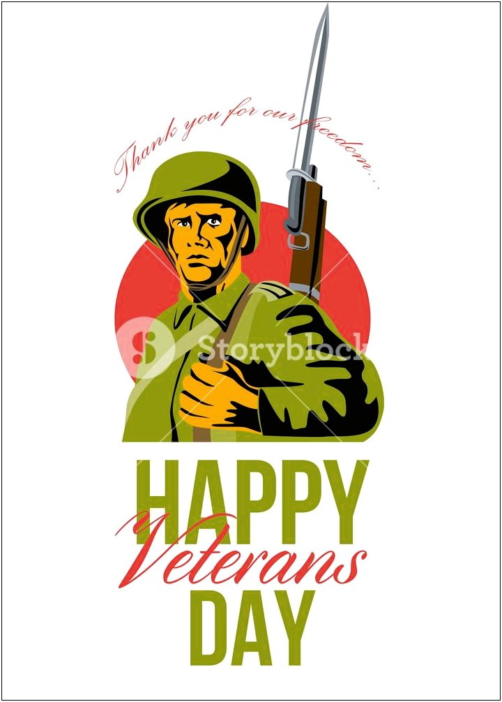 Thank You Card Templates For Soldiers Free