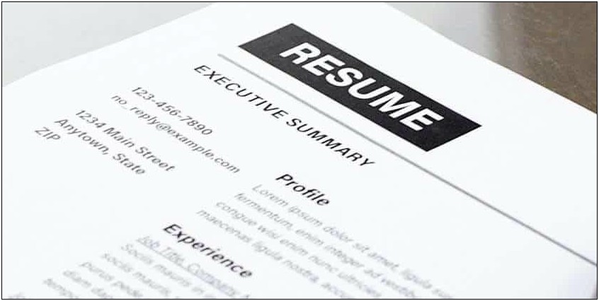 The Difference Between A Resume Objective Vs Profile