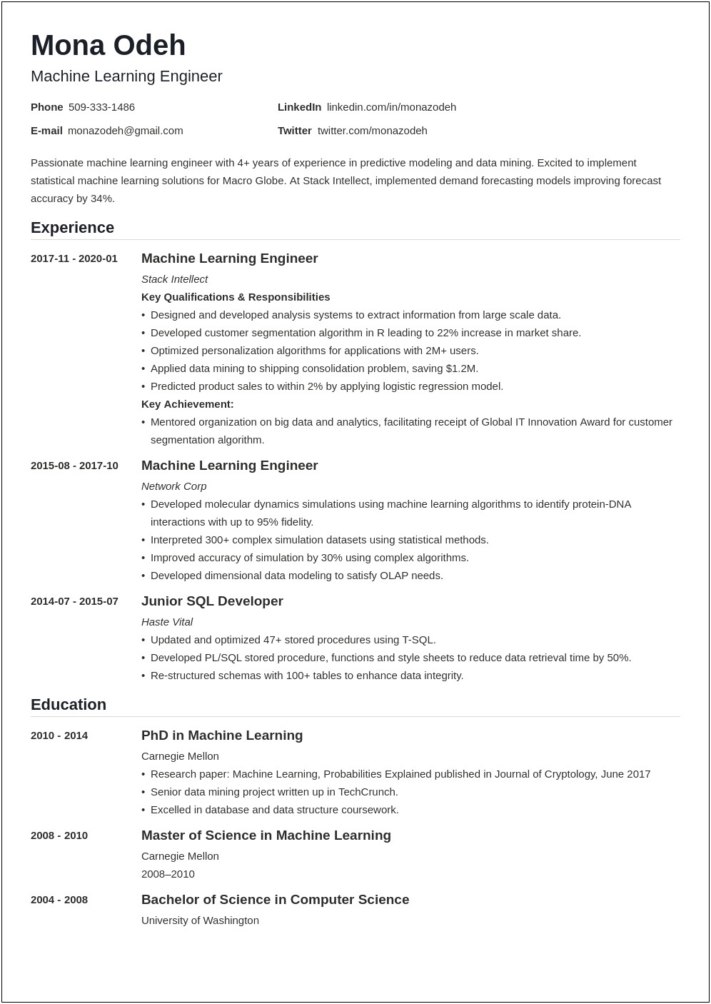 The Learning Experience Send In Resume