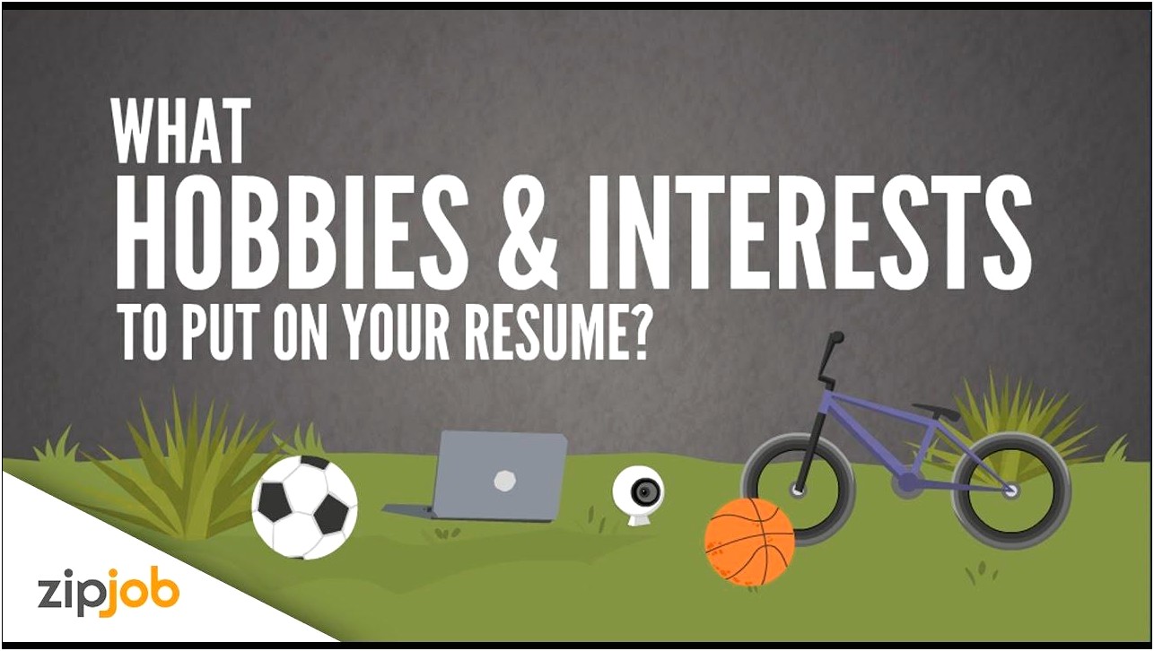 Things Youre Intersted In To Put On Resume