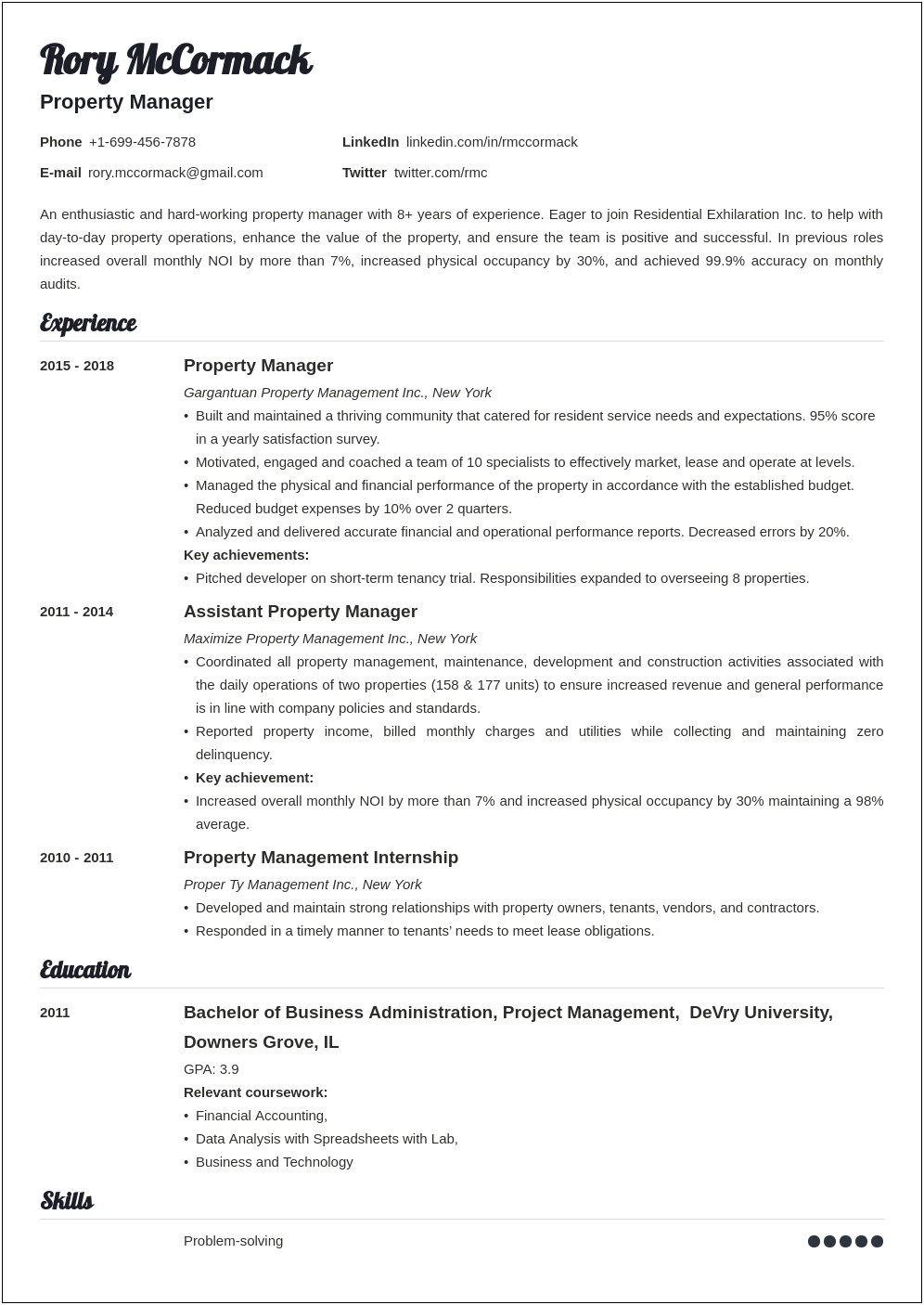 Tips On Resume Objective Or Summary