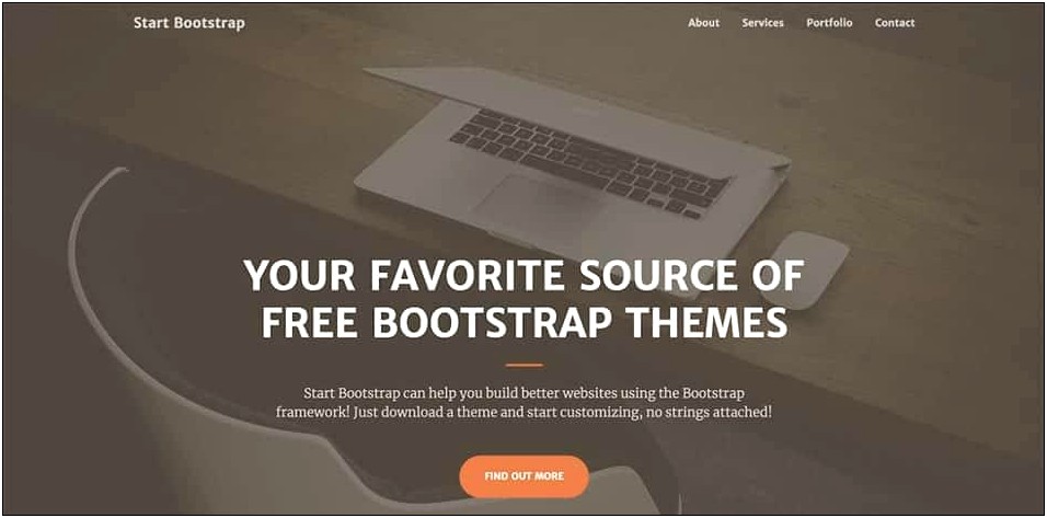 Top Bootstrap Free Template For All Devices