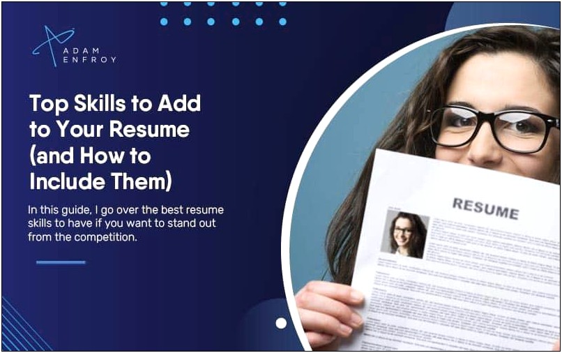 Top Skills To Place On Resume