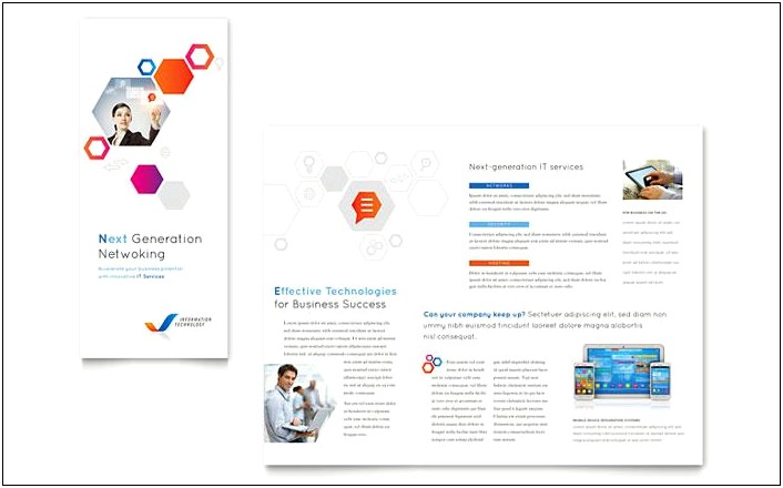 Tri Fold Brochure Layout Template Free Download