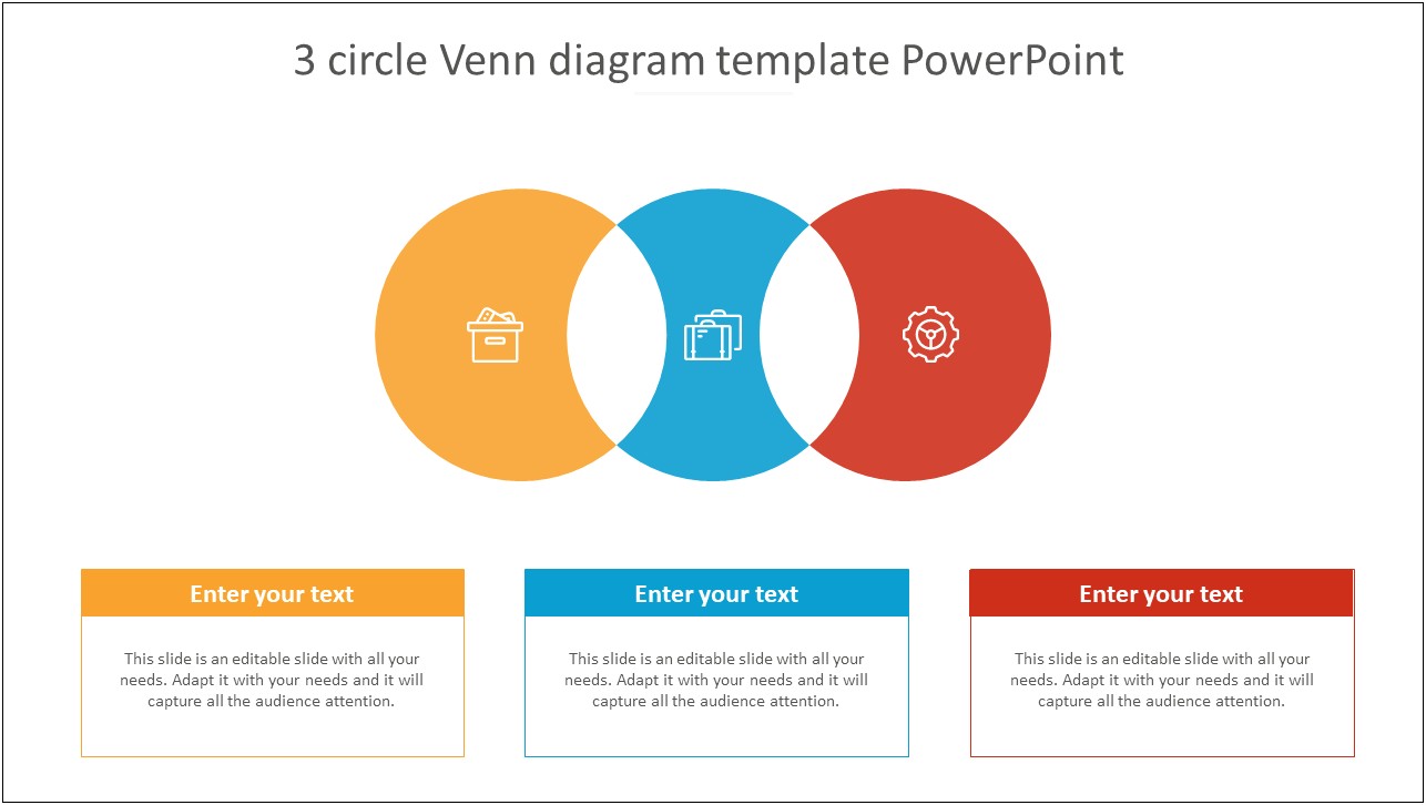 Triple Venn Diagram With Lines Free Template