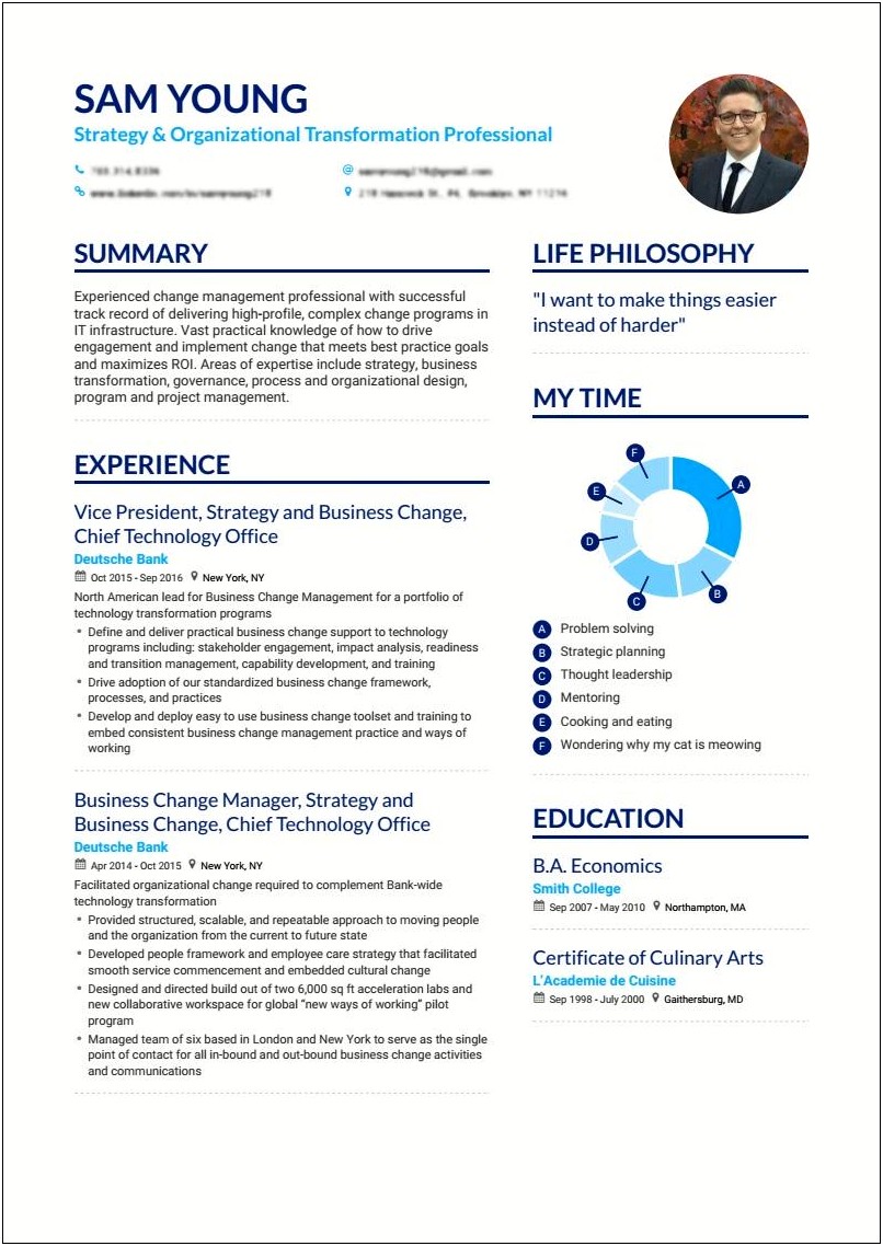 Turned Job Description To Accomplishment Resume