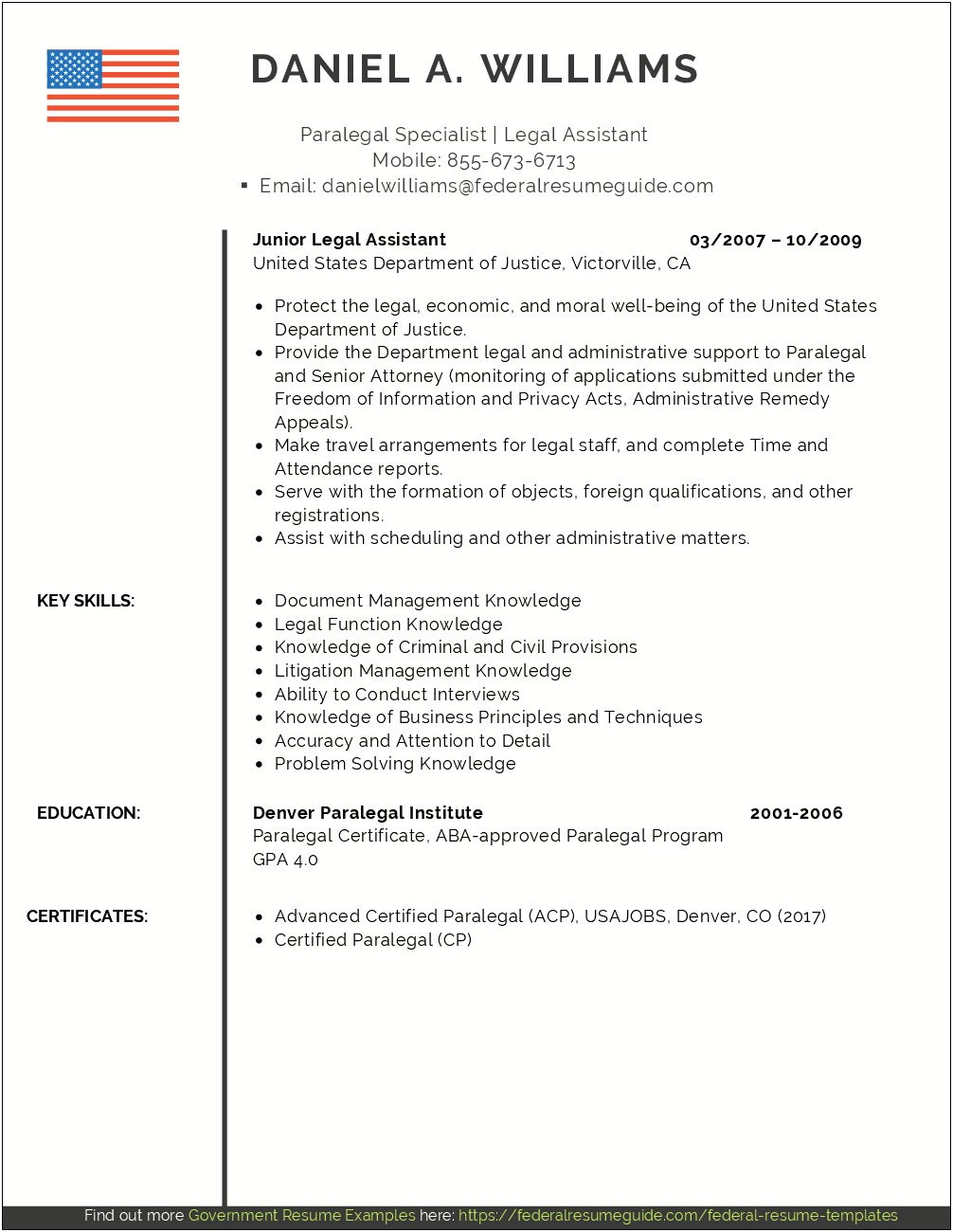 Usa Jobs Resume Format Skills On Resume