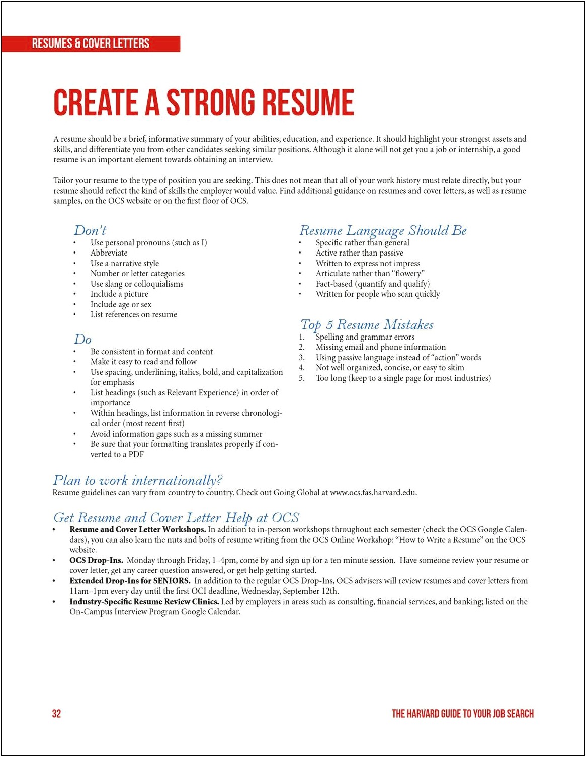 Using Capital Letters Resume Skills And Experience