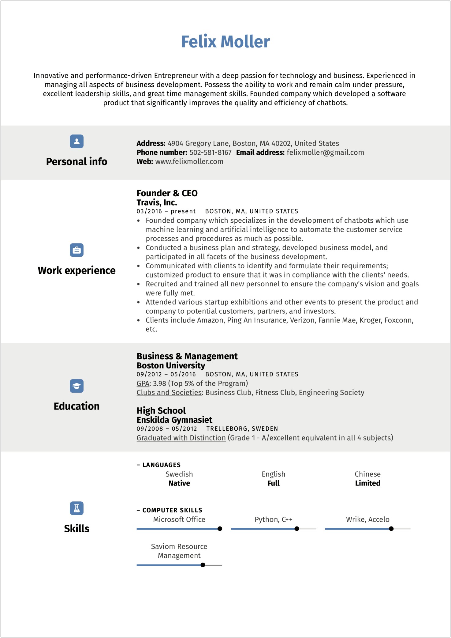 Verizon Customer Service Rep Resume Samples