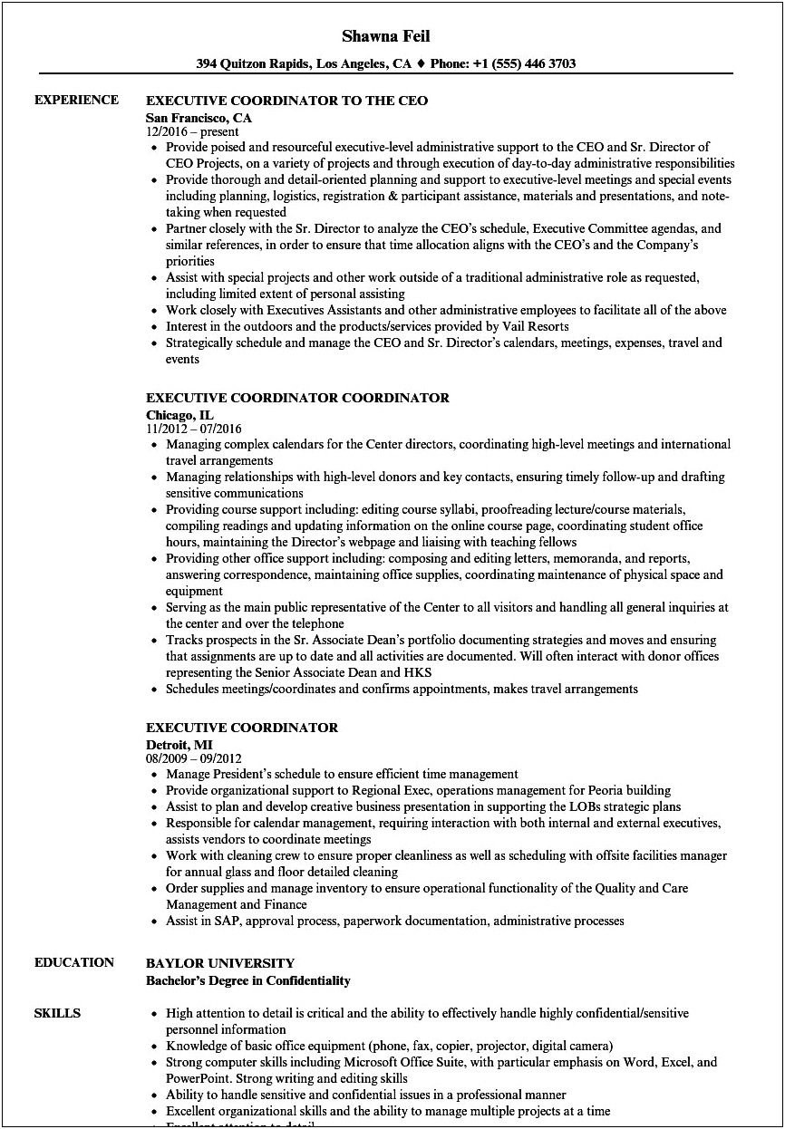 Ways To Say Confidentiality Skills On A Resume