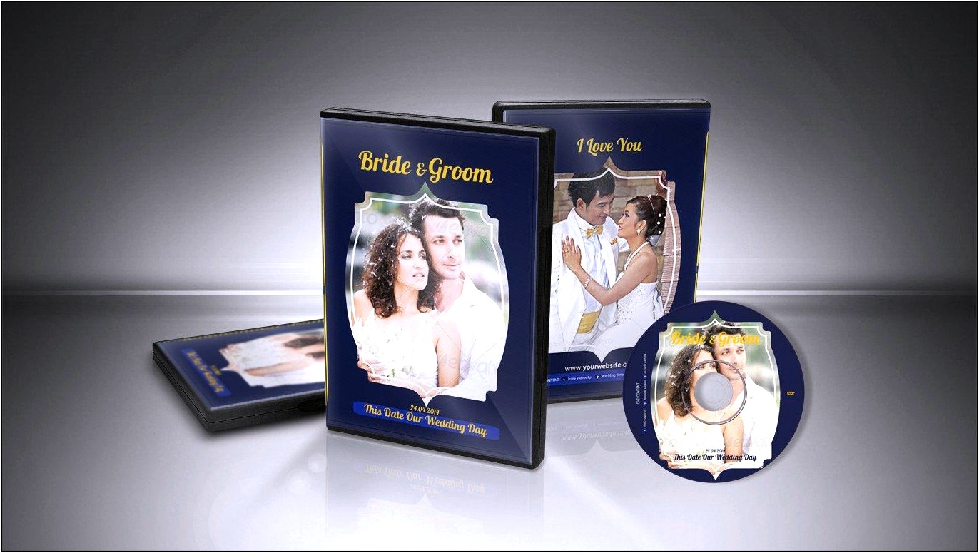 Wedding Dvd Cover And Dvd Label Template Free