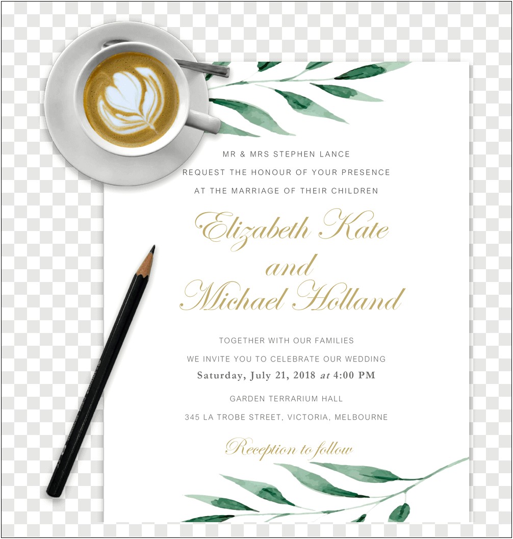 Wedding Invitation Free Templates Download For International Couples