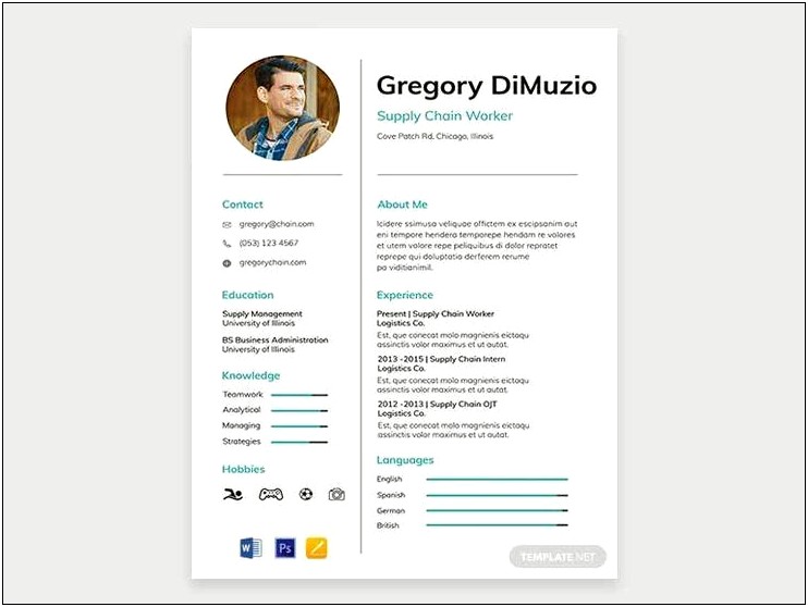 Well Designed Simple Resume Formats For Free