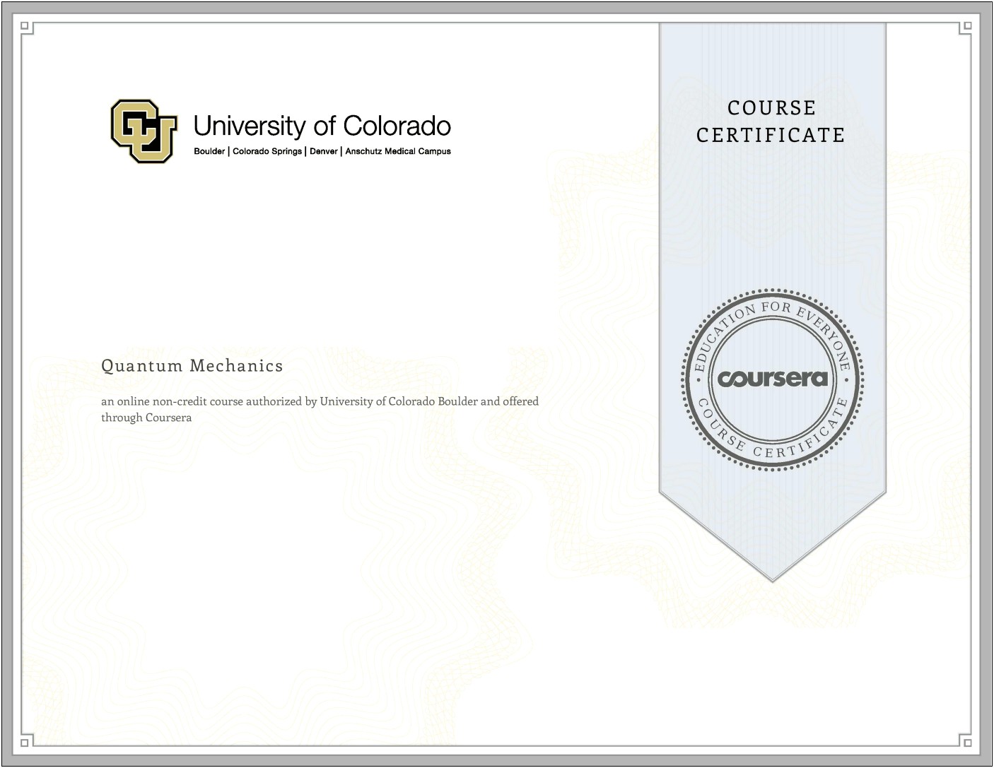 Where To Put Coursera On Resume