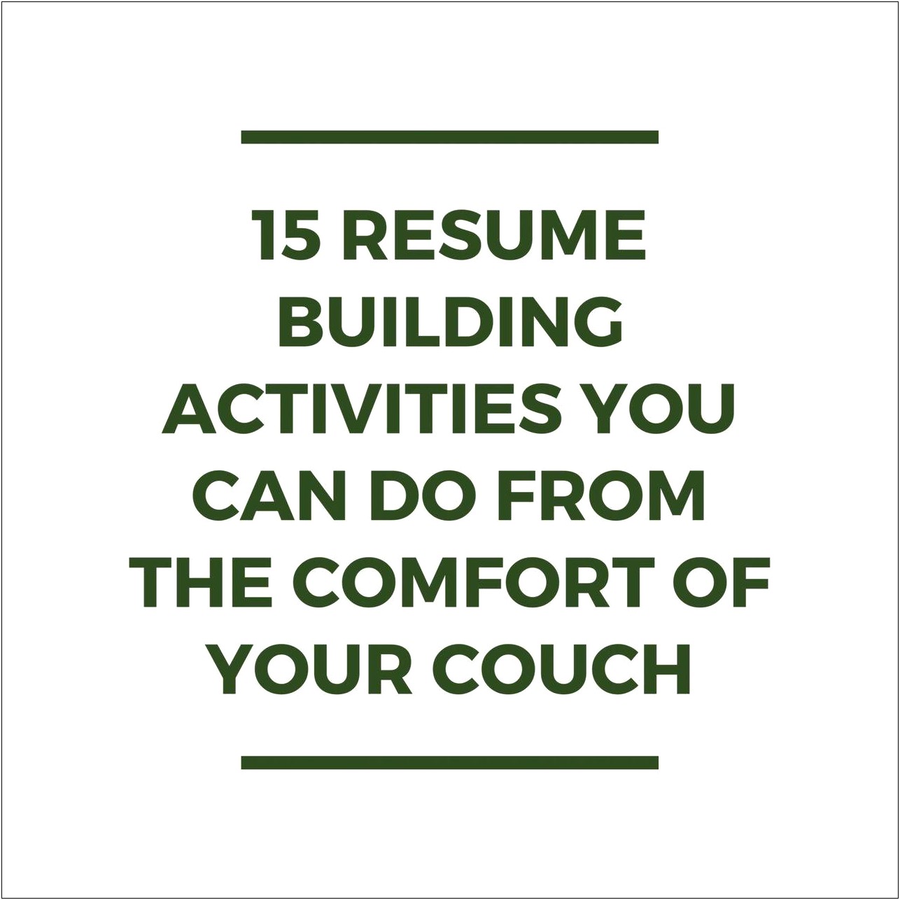 Where To Put Extra Curriculars In Resume