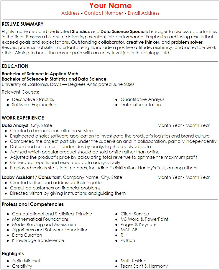 Where To Put Smart Serve On Resume