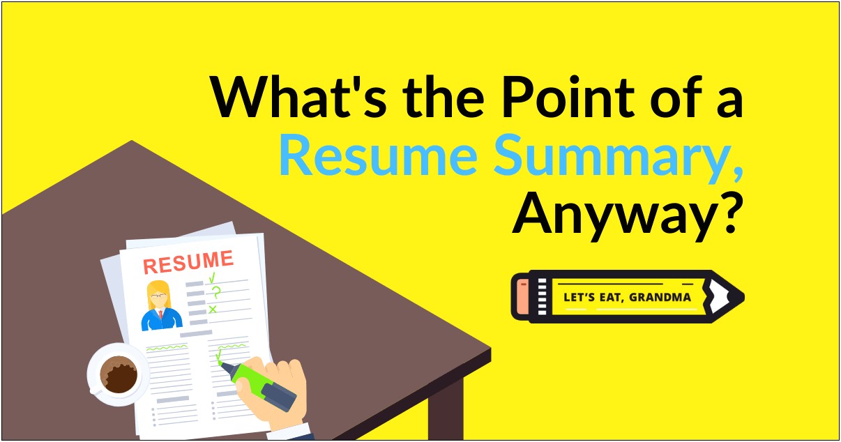 Where To Put Summary Of Qualifications On Resume