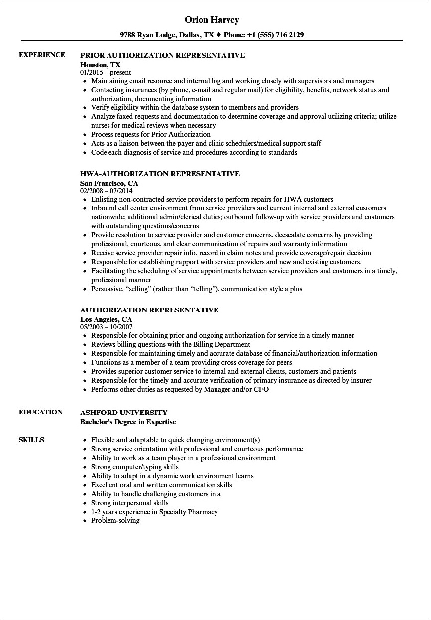 Where To Put Work Authorization On Resume