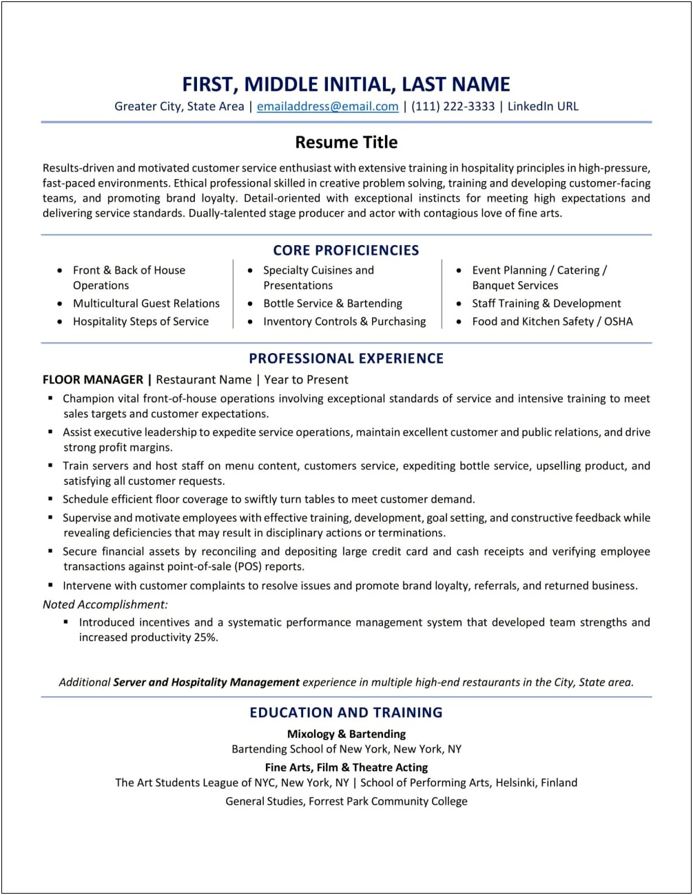 Where To Write Graduation Date On Resume Sample