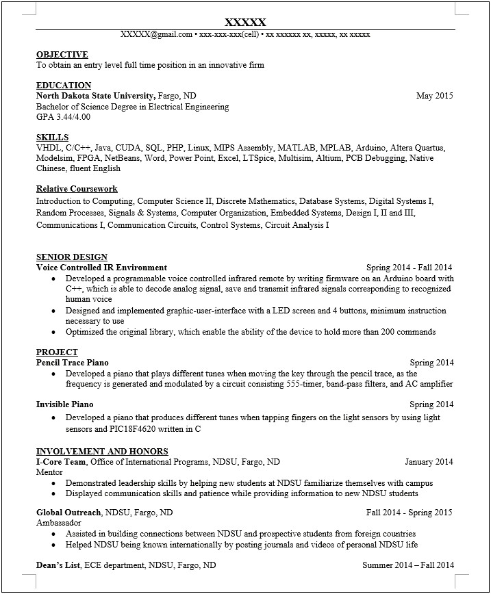 Which Email To Put On Resume Cs Reddit