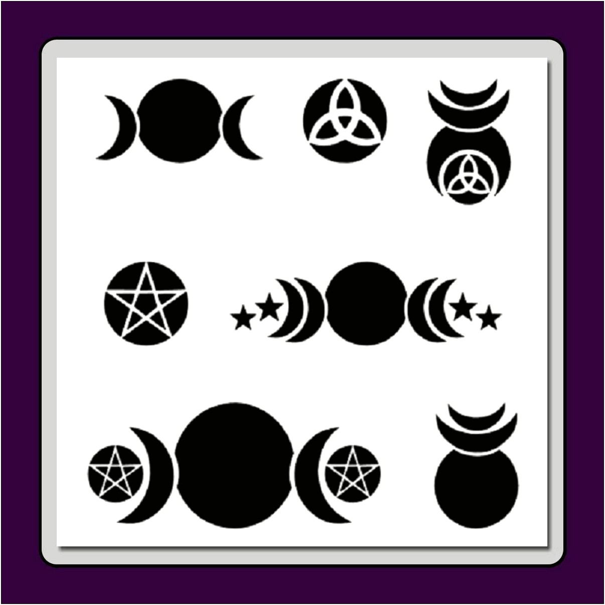 Wiccan And Pagan Symbols And Free Templates