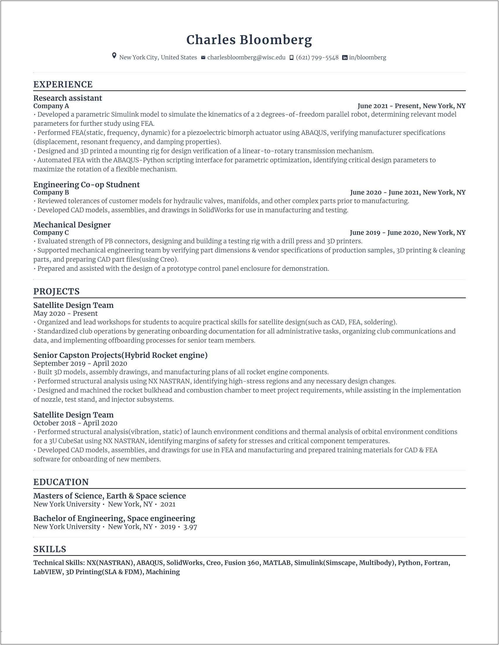 Wisconsin Physician Services In Resume Examples