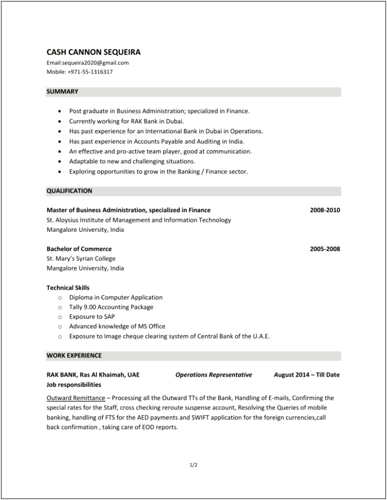 Work In Dubai With Some College On Resume