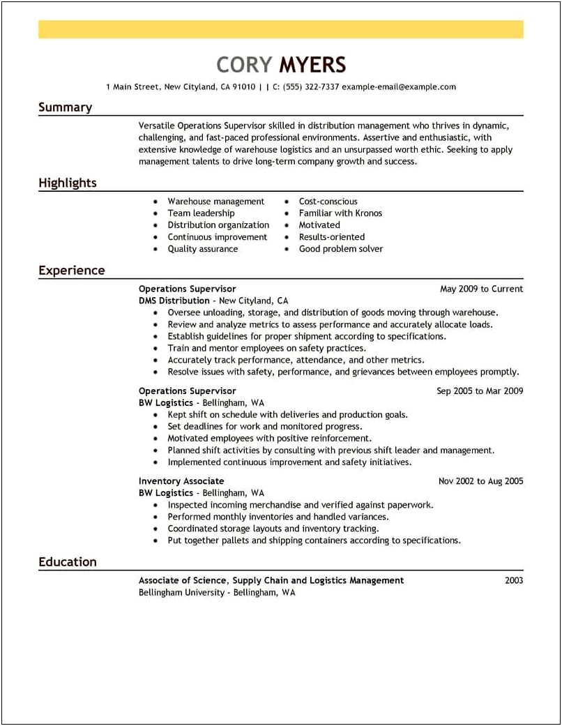 Writing Co Op Manager On Resume