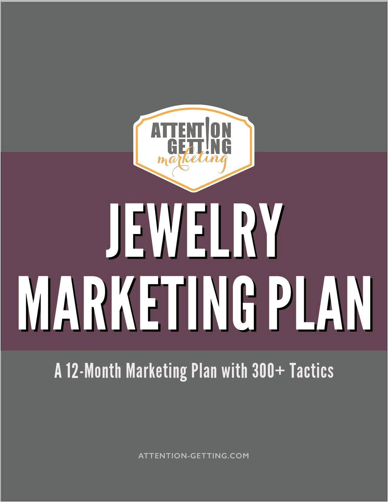 12 Month Business Plan For Jewlery Template