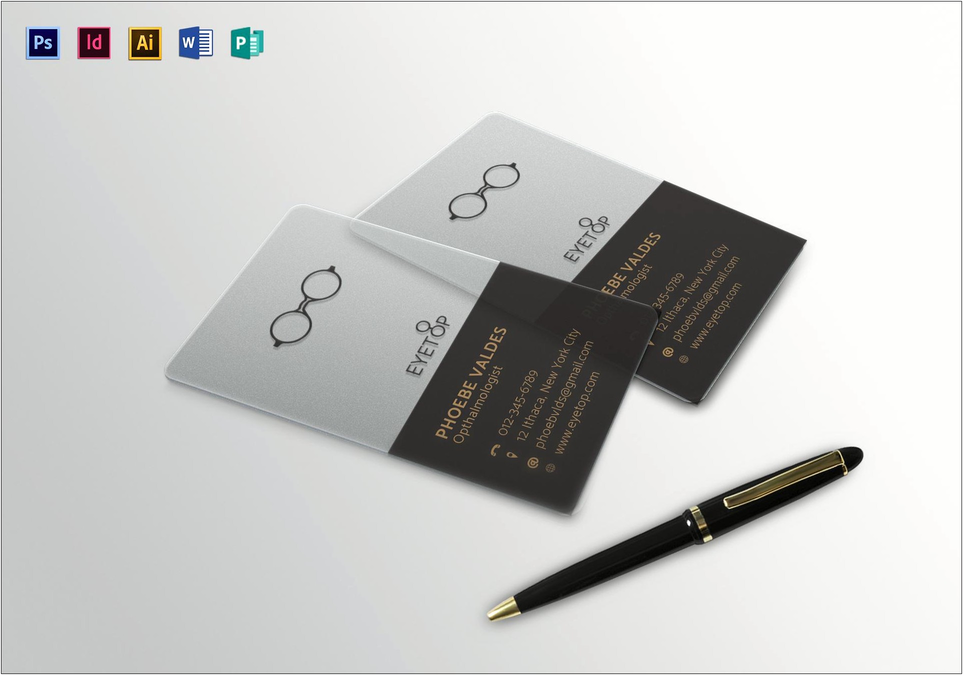 12 Up Business Card Template Indesign