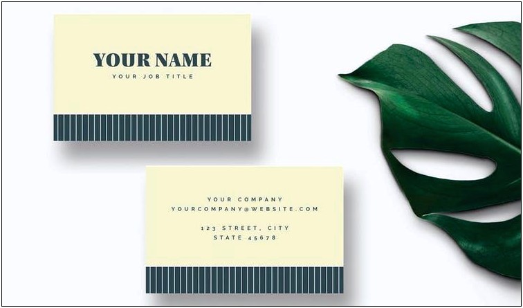 16 Up Business Card Template Indesign