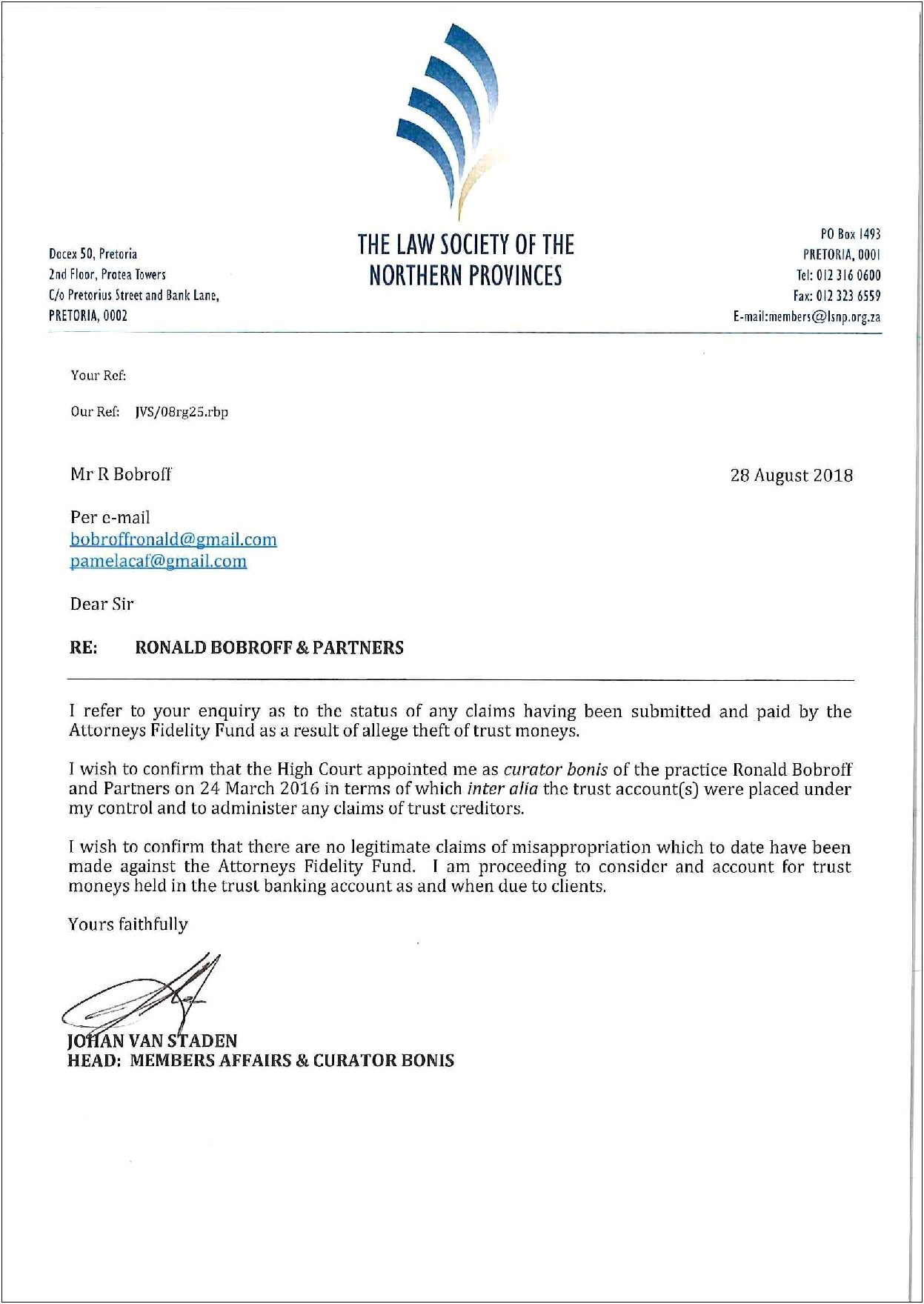 16.2 Appointment Letter Template South Africa