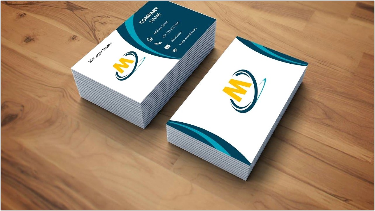 2 Sided Business Card Template Indesign