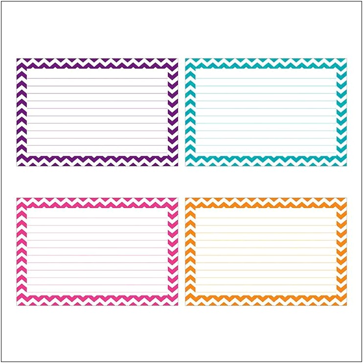 3 X 5 Card Design Templates