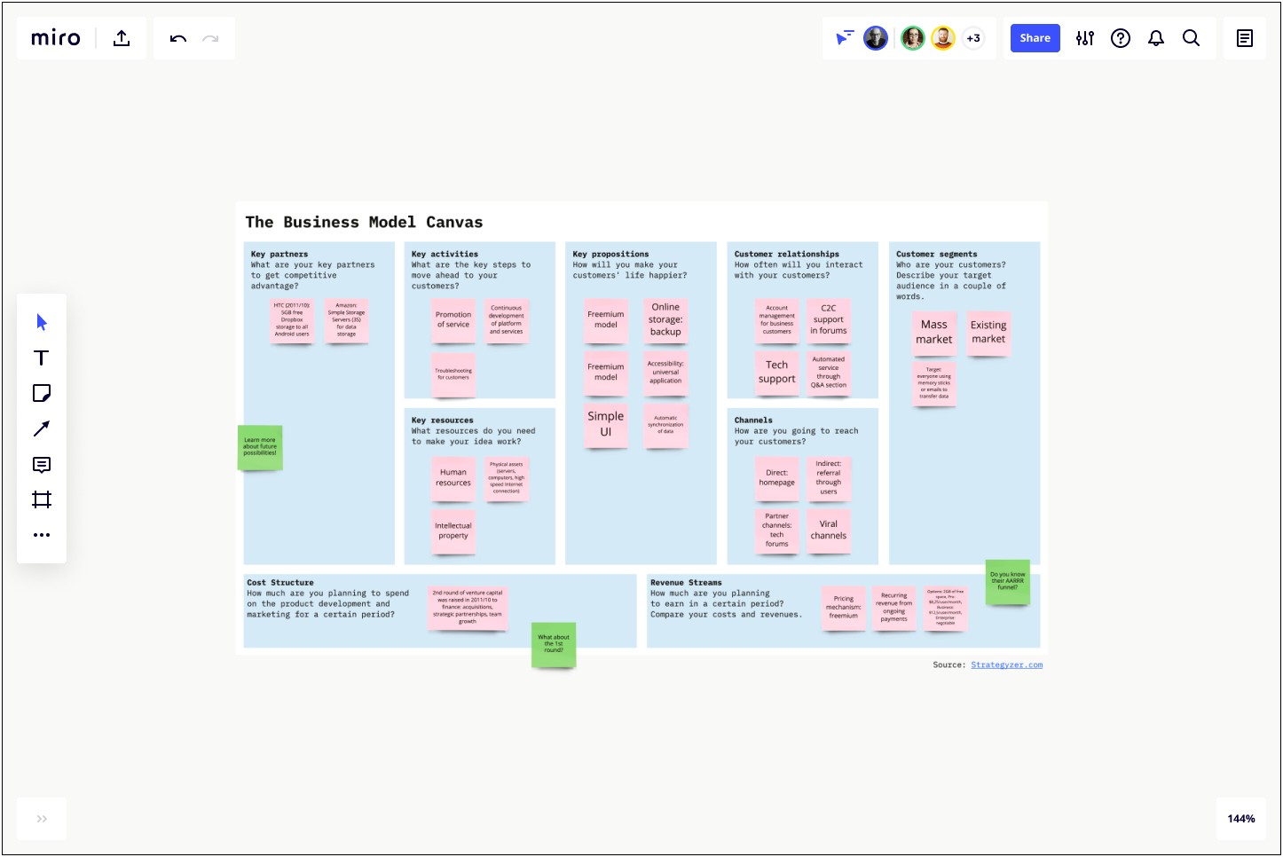 3 Year Strategy Business Plan Outline Template