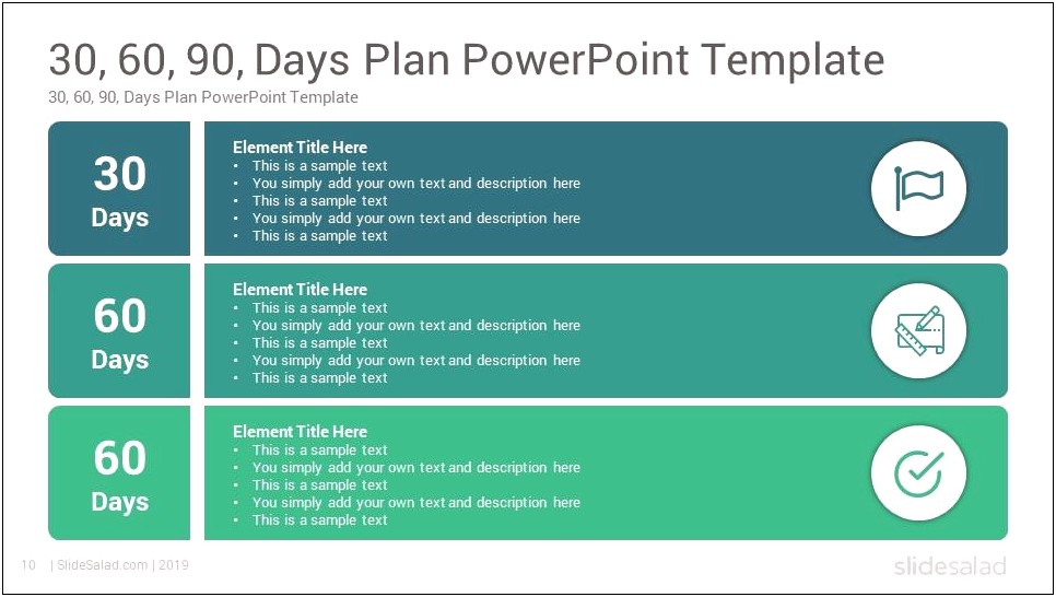 30 60 90 Day New Hire Plan Template