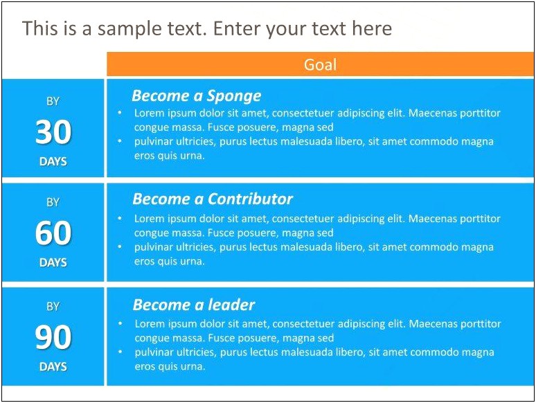 30 60 90 Day Onboarding Plan Template