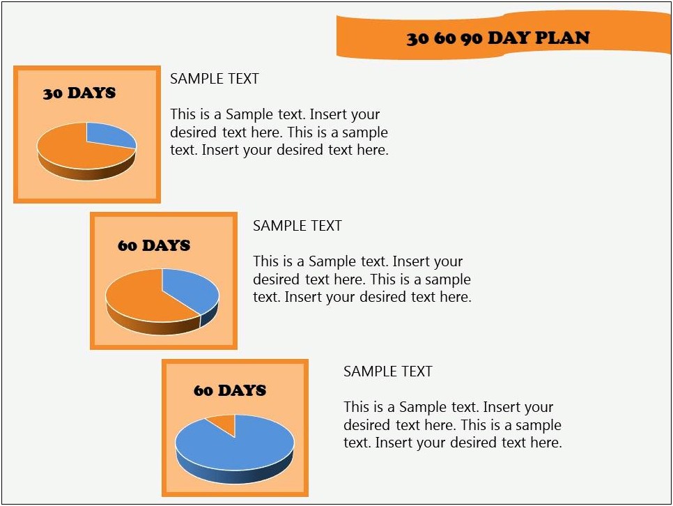 30 60 90 Day Plan Template Example