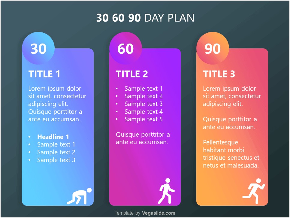 30 60 90 Day Plan Template Examples