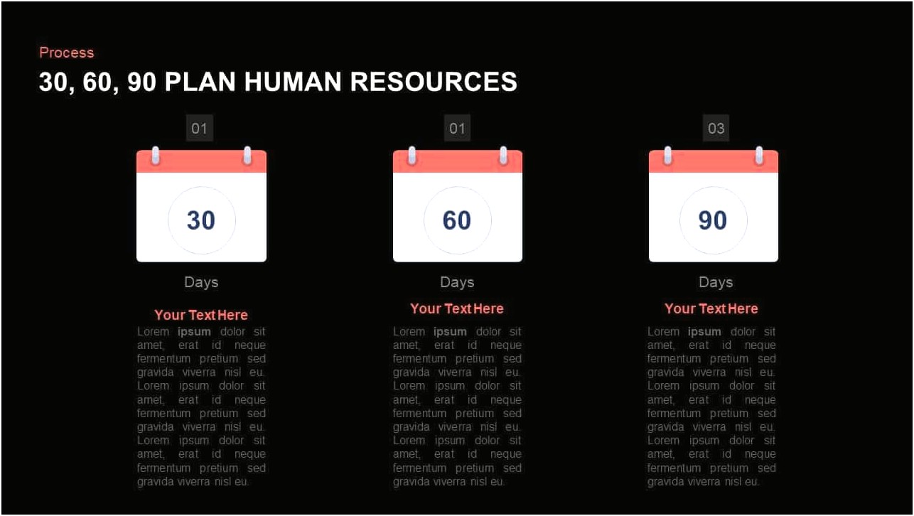 30 60 90 Day Plan Template Job Interview