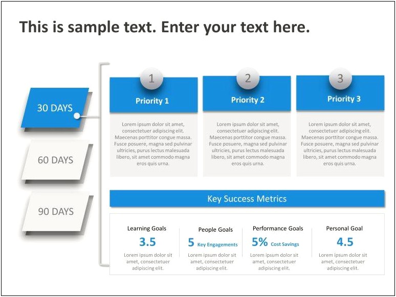 30 60 90 Day Plan Template Sketchbubble