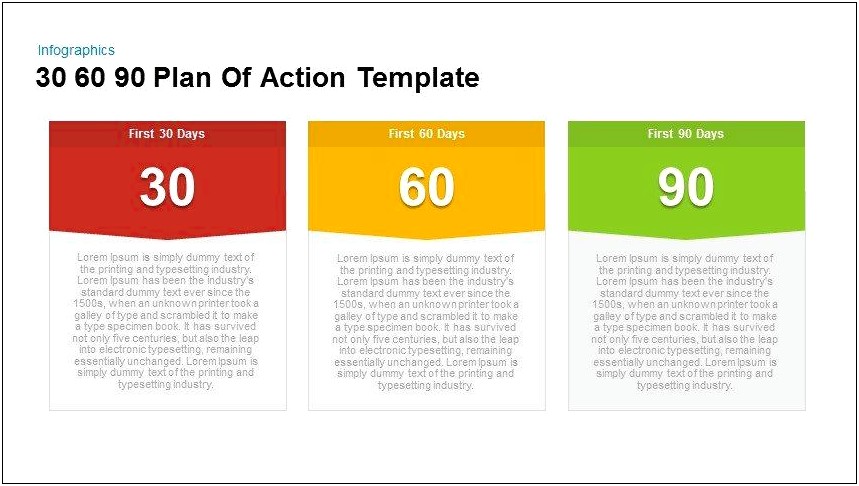 30 60 90 Day Technical Plan Template