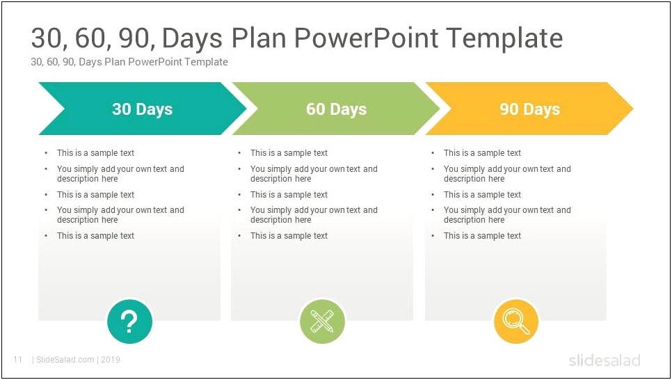 30 60 90 Management Plan Template