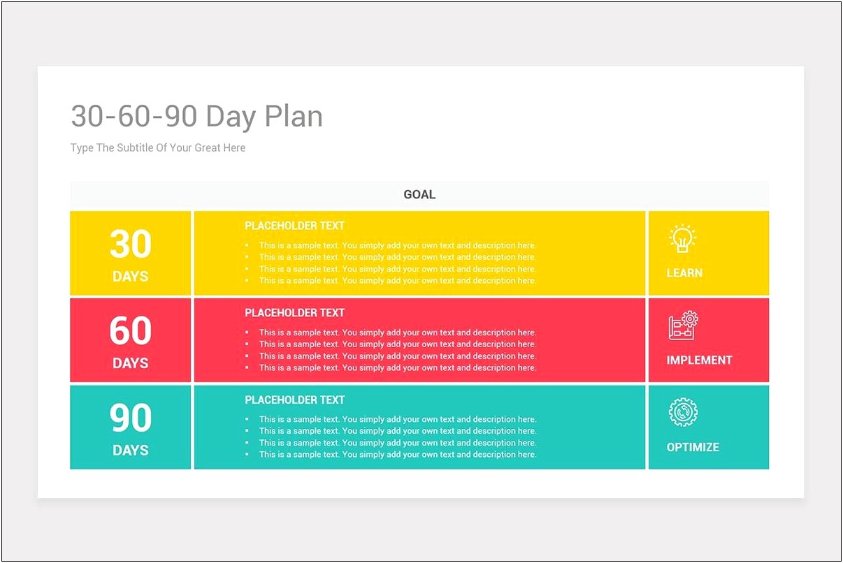 30 60 90 Plan Template Medical Device Salesa