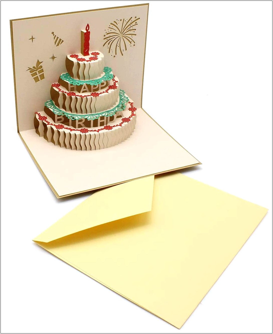 3d Pop Up Birthday Card Template